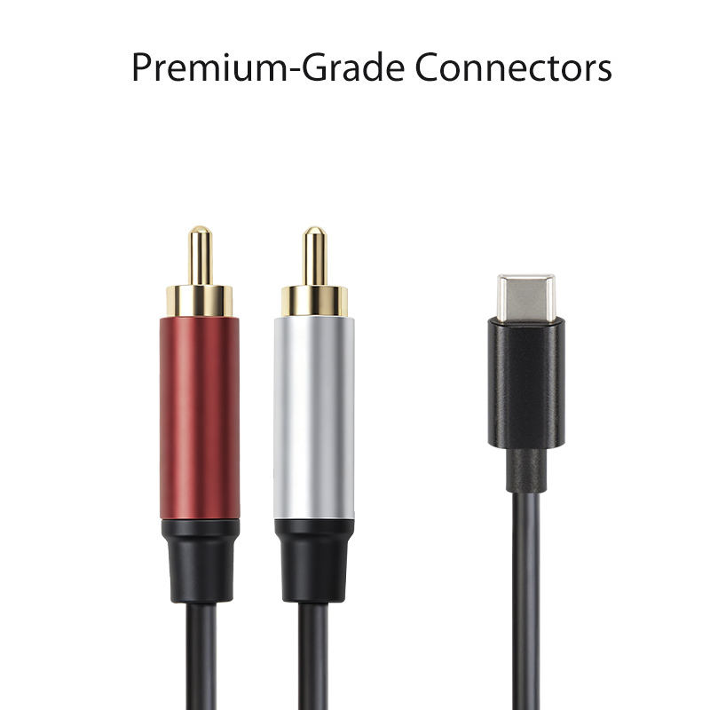 OFC USB C to RCA cable