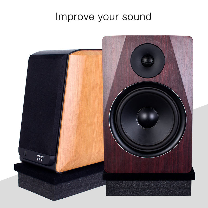 speaker decoupling pads