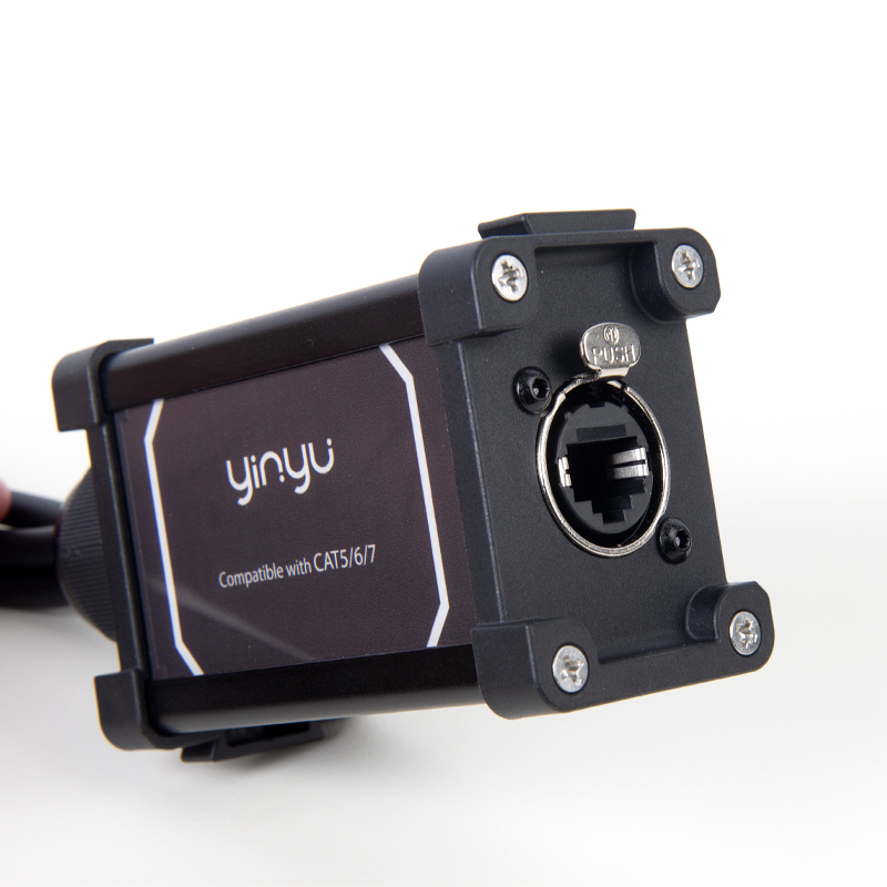 RJ45 to 4 XLR Female Adapter