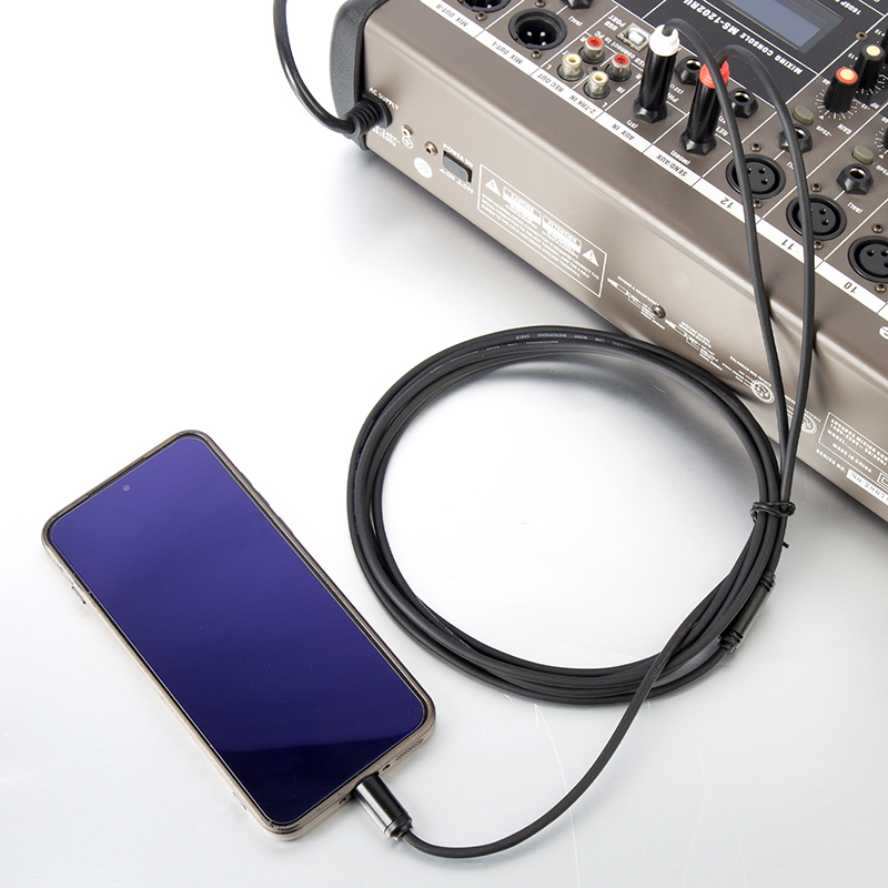 USB C to dual 1/4 inch TS cable