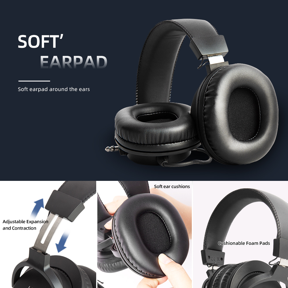 Monitor Headphones for Mixer & DJ