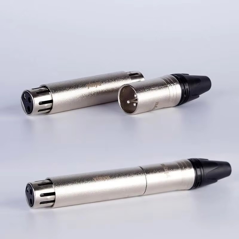 nickel plated XLR connector adapter