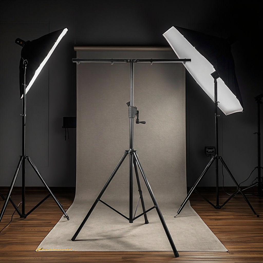 T-bar lighting stand