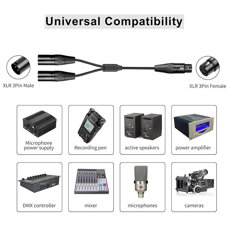 xlr breakout cable