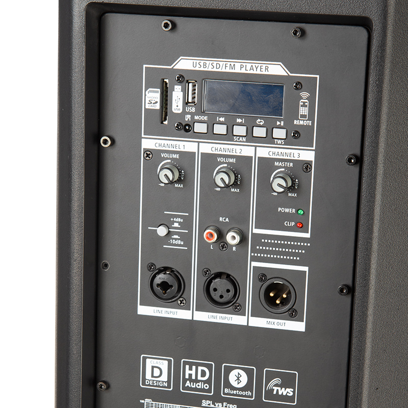 Active studio monitor speaker