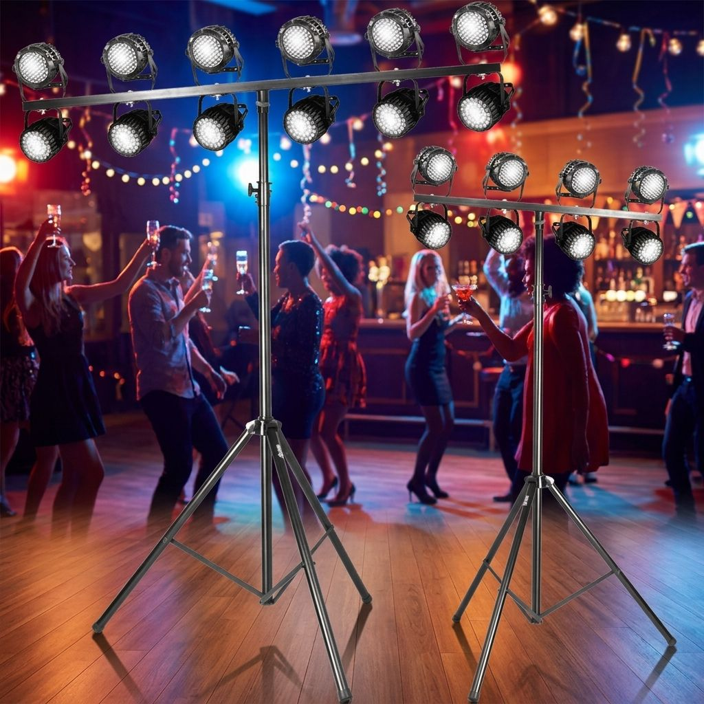 detachable T-bar light stand
