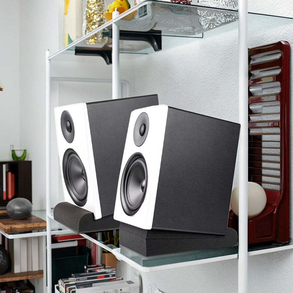 speaker decoupling pads