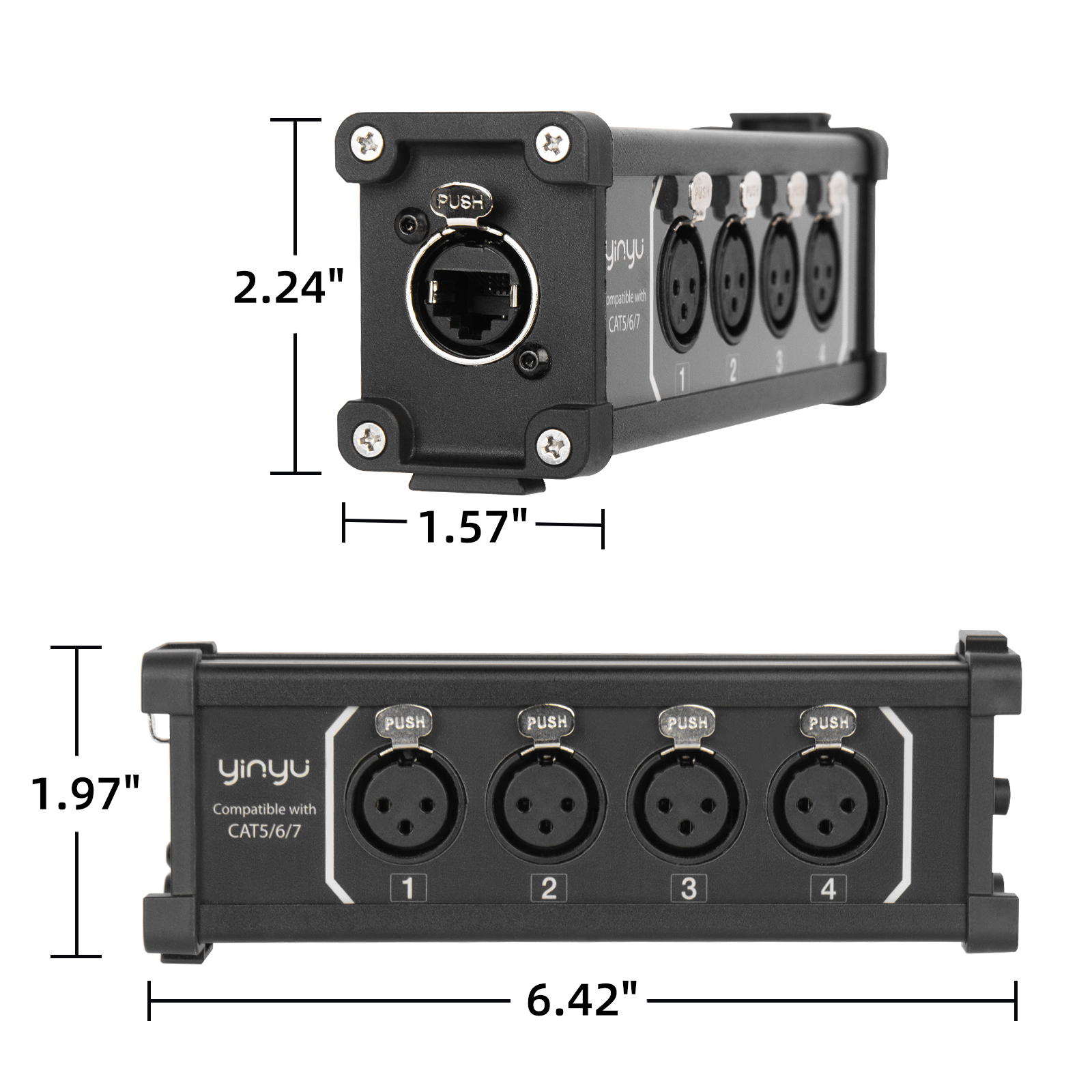 XLR to RJ45 adapter