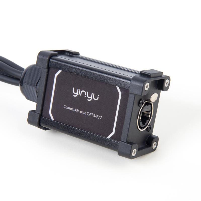 RJ45 to 4 XLR male Adapter