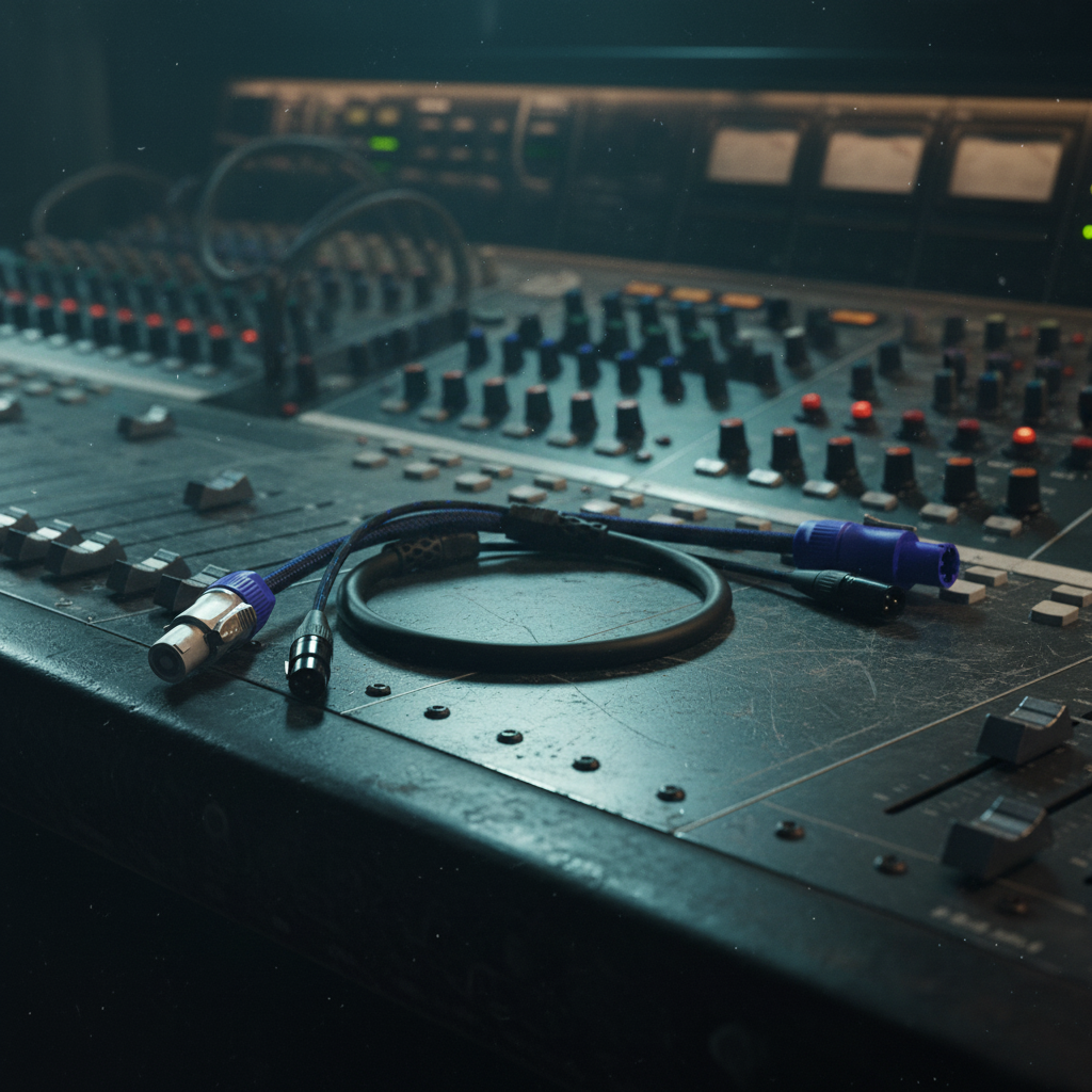 Power Snake Cable with XLR and PowerCON