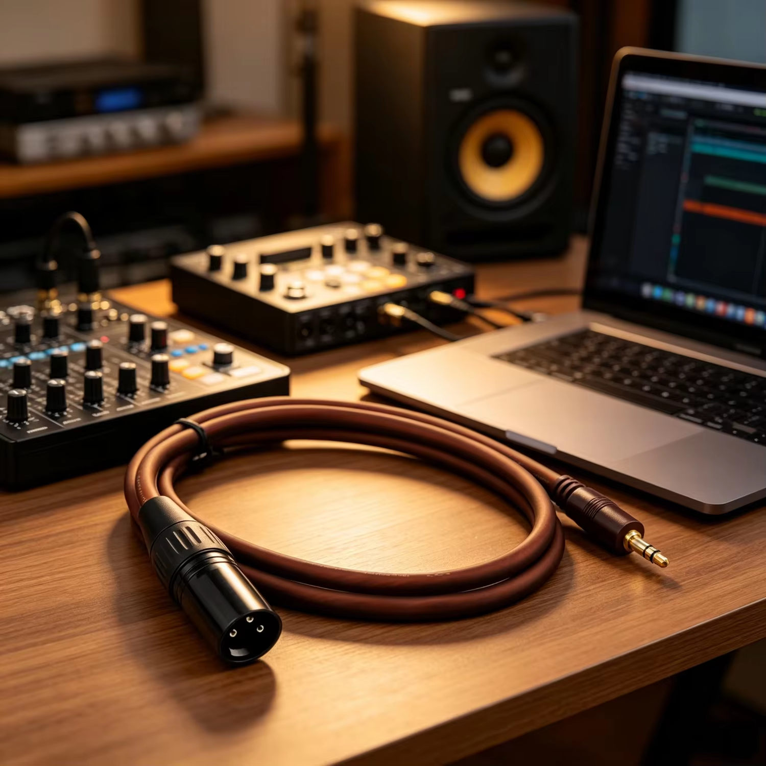 3.5mm to xlr cable