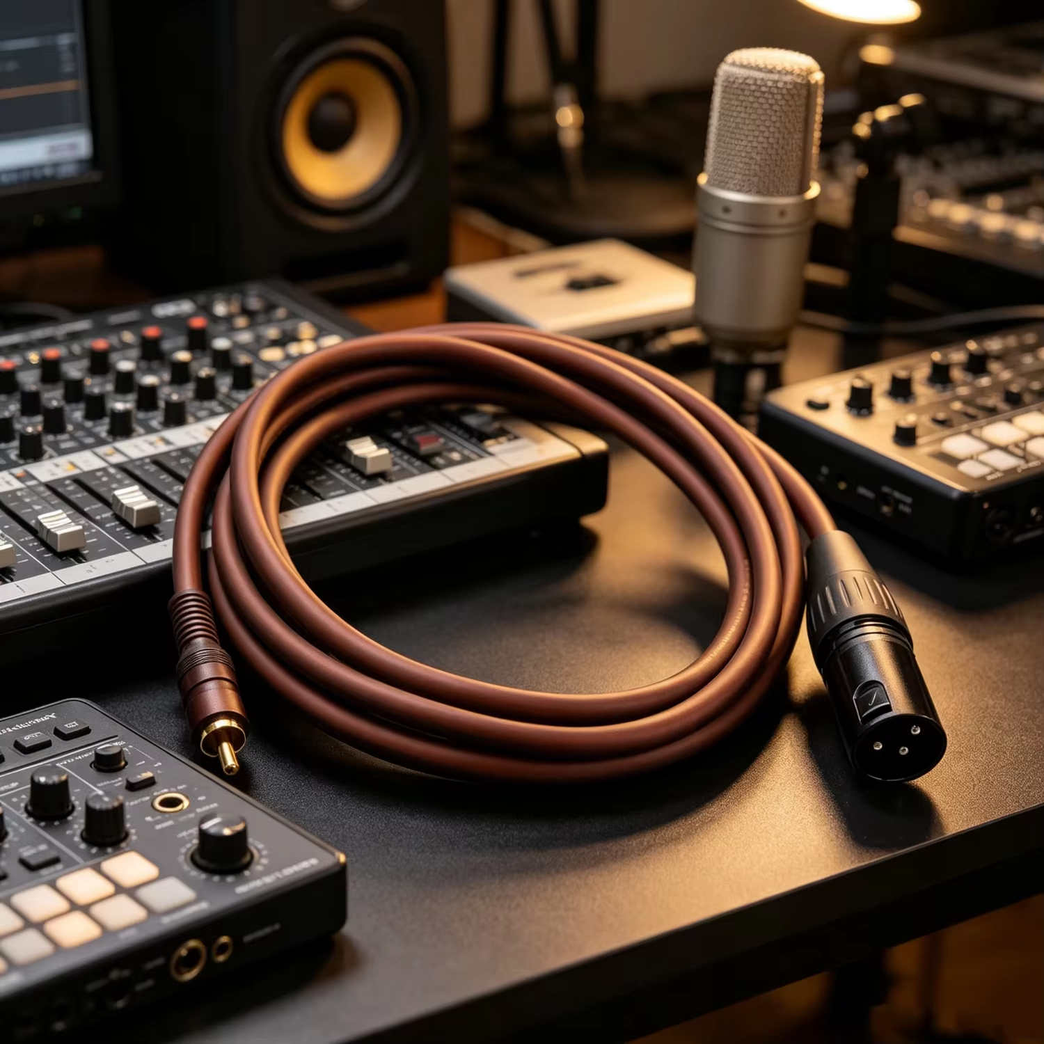 xlr to rca cable