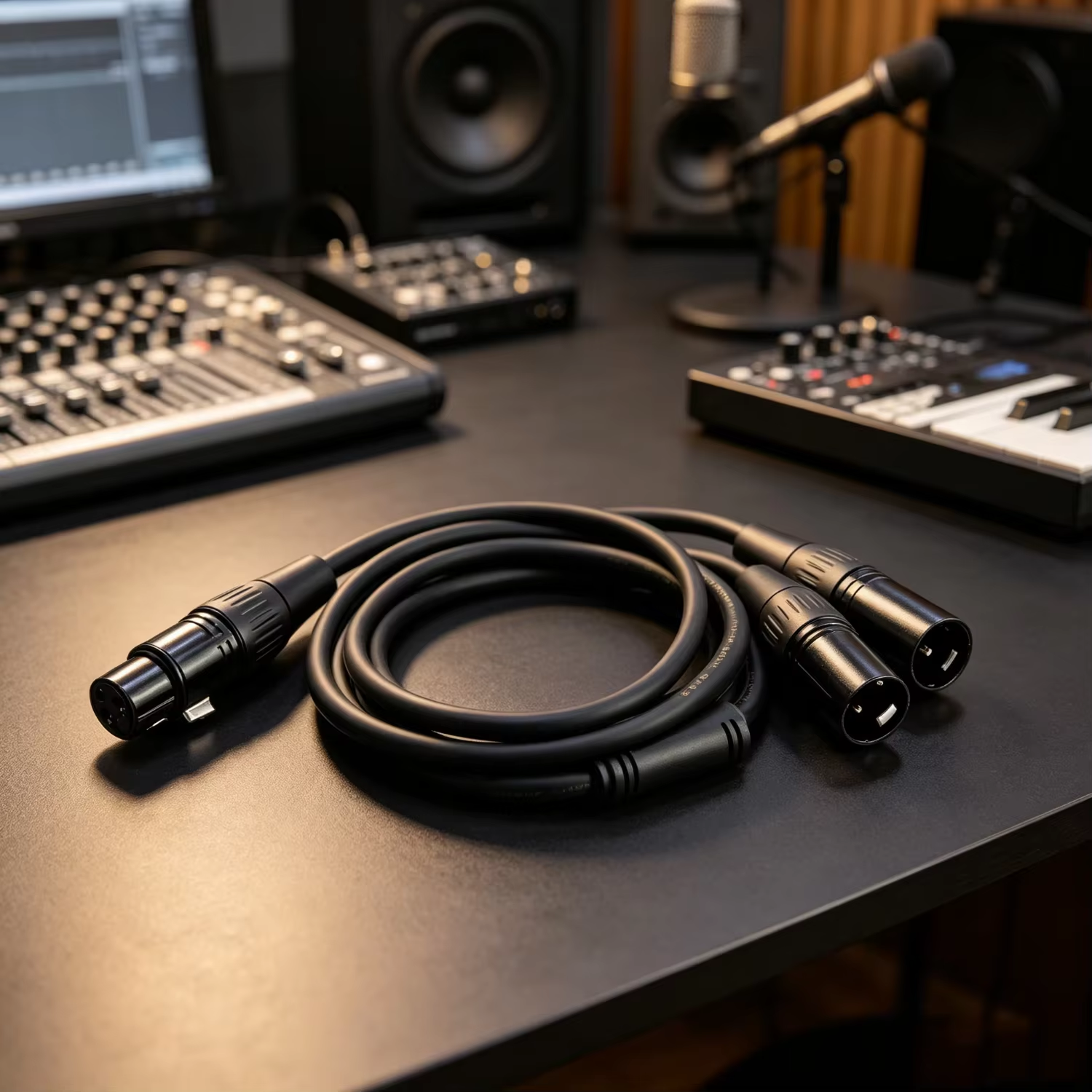 xlr splitter cable