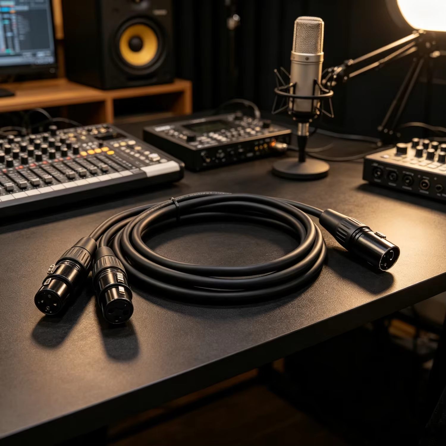xlr splitter cable