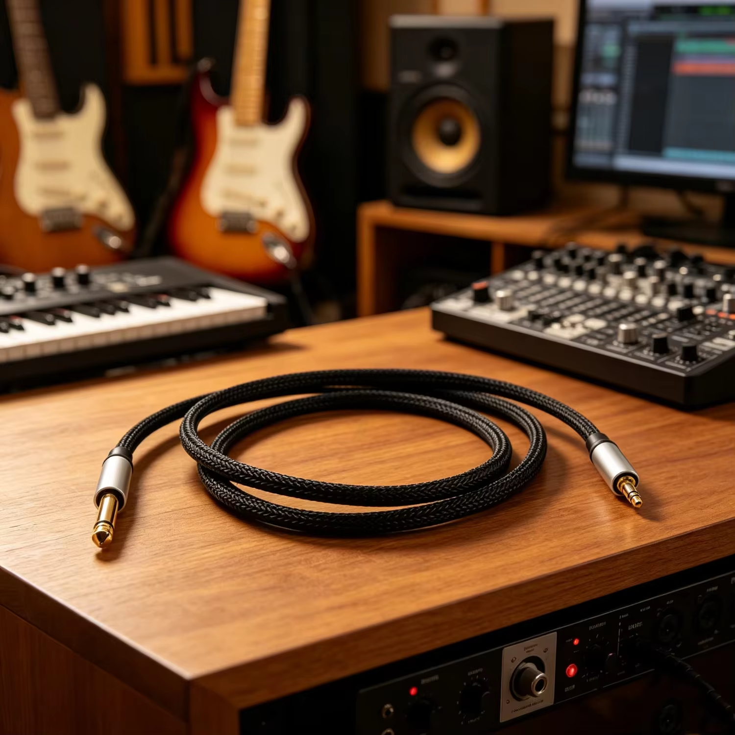 3.5mm to 1/4 inch cable