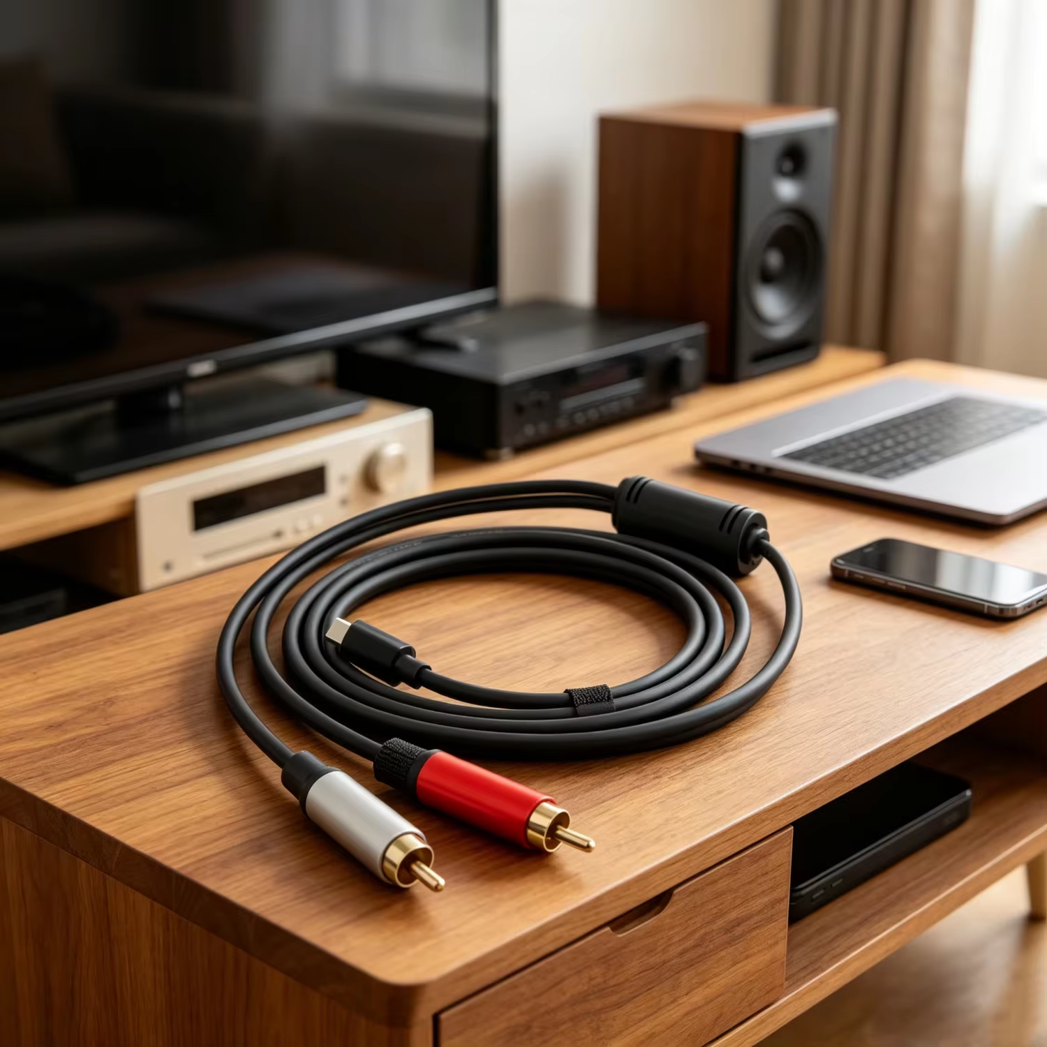 USB C to RCA audio cable