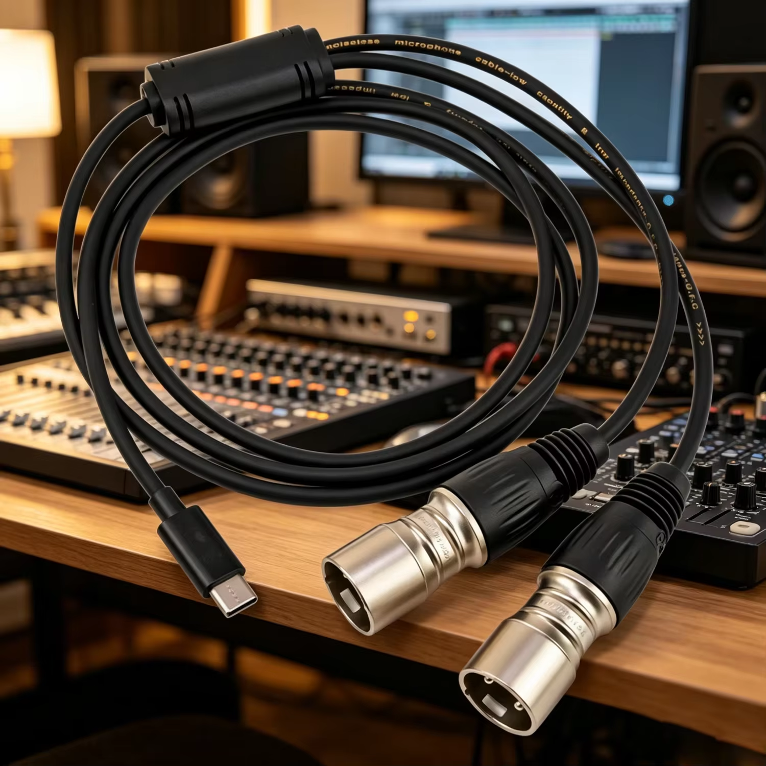 USB C to XLR cable