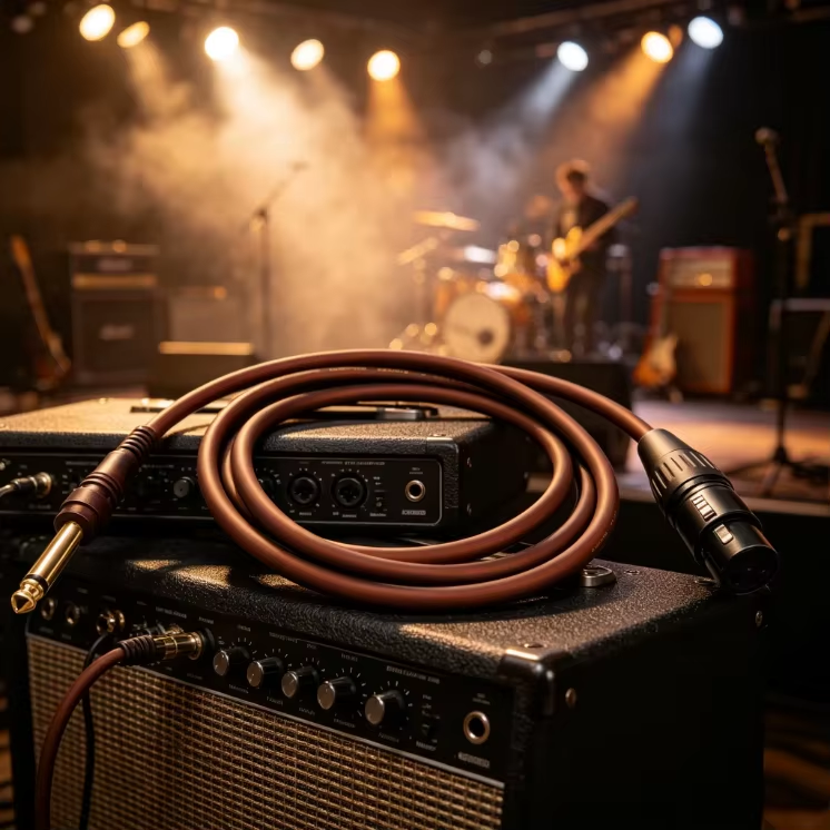 xlr to 6.35mm cable