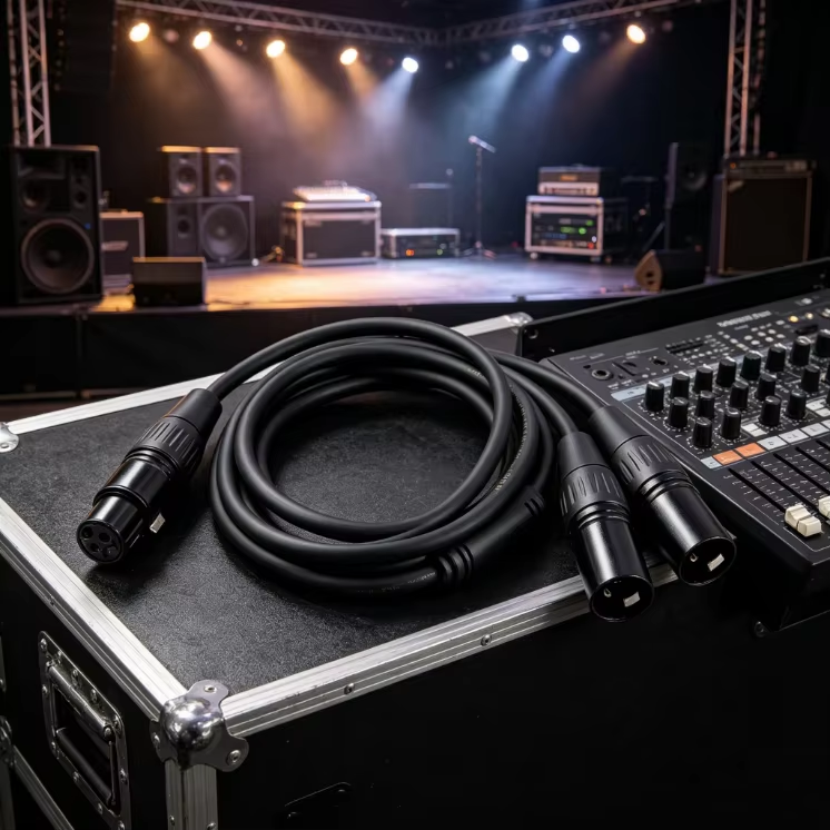 xlr splitter cable