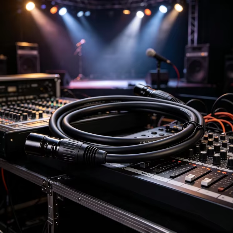 XLR male to female cable
