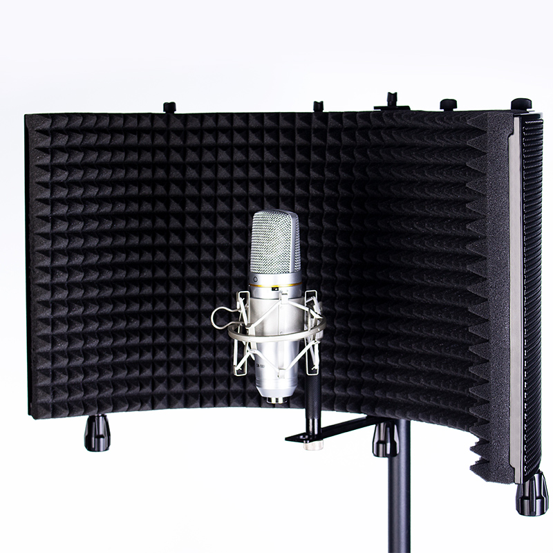 Cabină vocală portabilă MA305 pentru studio (5)