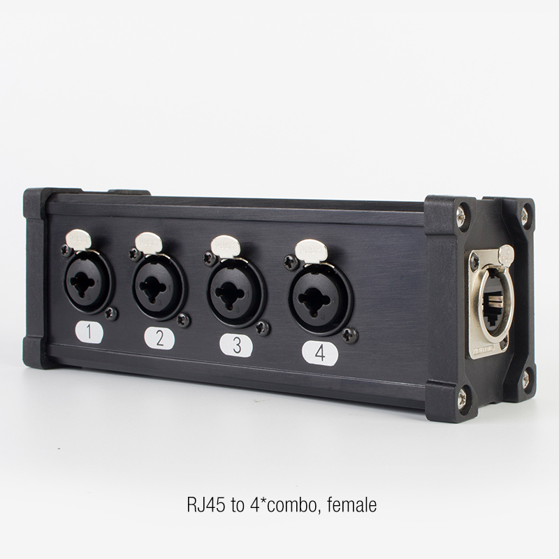 RJ45 to 4*XLR combo