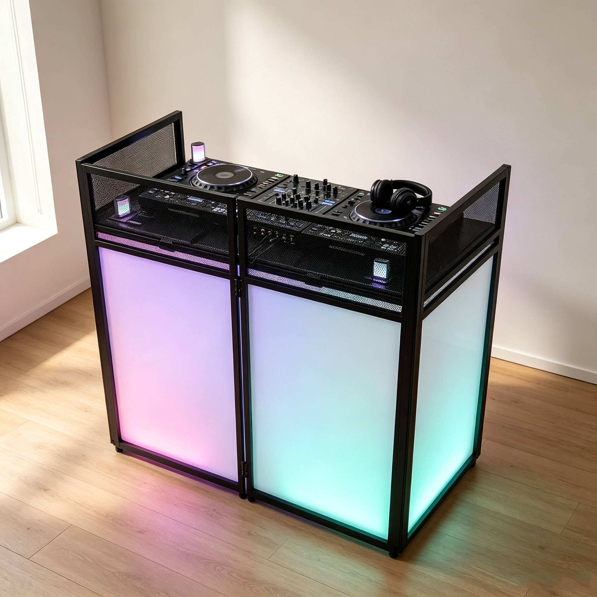 portable DJ facade